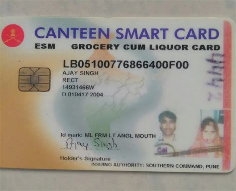 canteen smart card procedure|canteen smart card tracking.